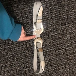 Double buckle belt
